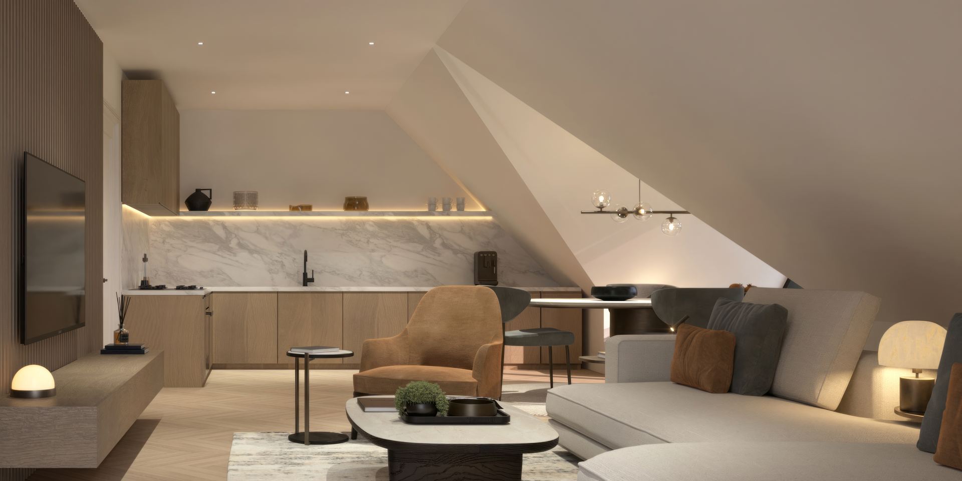 Oh So Close — living area