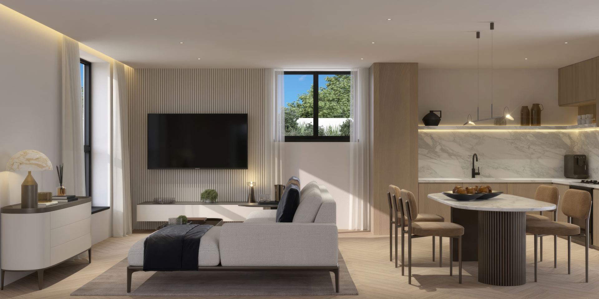 Oh So Close — lower ground living area