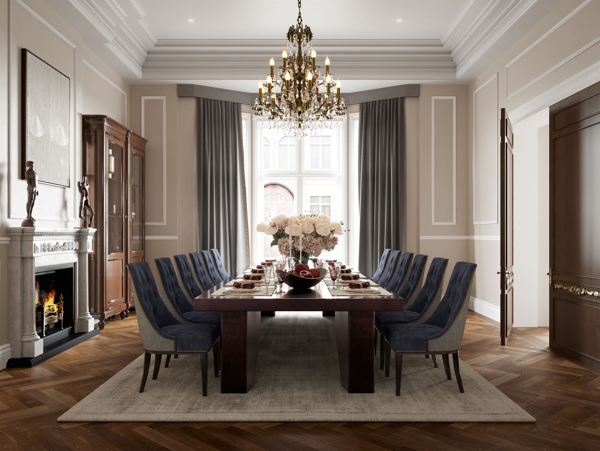 The Mulliner — formal dining room