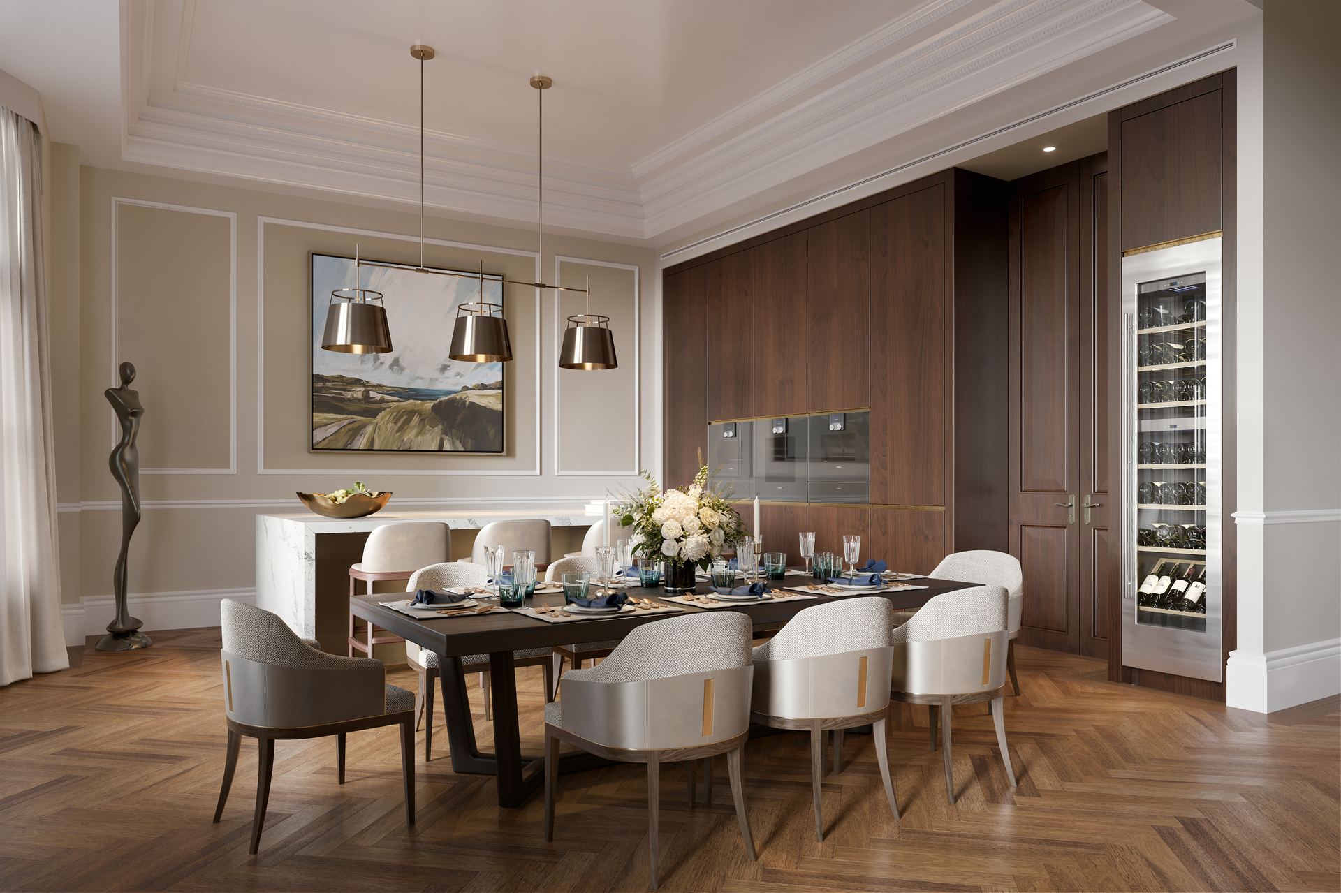 The Mulliner — chef's kitchen
