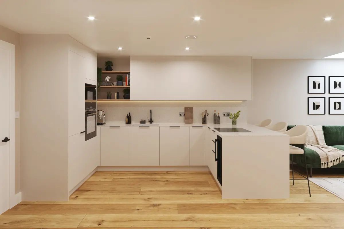 Twickenham Green — kitchen, alternative palette